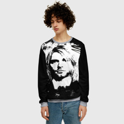 Мужской свитшот 3D Kurt Cobain - фото 2