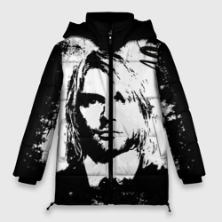 Женская зимняя куртка Oversize Kurt Cobain