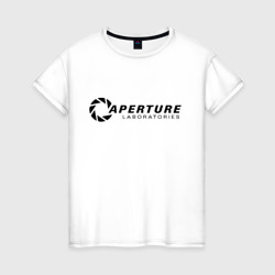 Женская футболка хлопок Aperture laboratorie