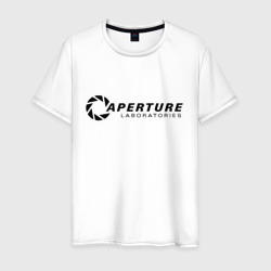 Aperture laboratorie – Мужская футболка хлопок с принтом купить со скидкой в -20%