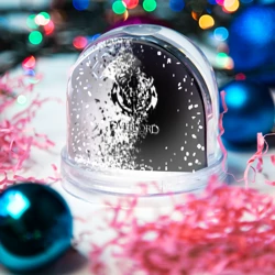 Игрушка Снежный шар Оверлорд - чб спрей - фото 2