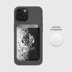 Картхолдер Magsafe магнитный Оверлорд - чб спрей - фото 2