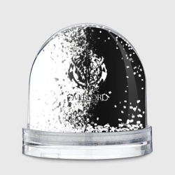 Игрушка Снежный шар Оверлорд - чб спрей