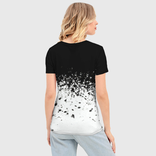 Женская футболка 3D Slim Горизонт спрей оверлорд, цвет 3D печать - фото 4