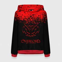 Женская толстовка 3D Красный спрей оверлорд