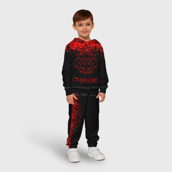 Детский костюм с толстовкой 3D Красный спрей оверлорд - фото 2