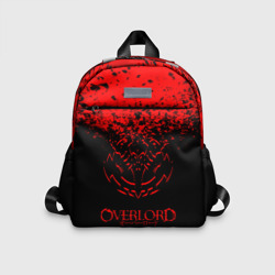 Детский рюкзак 3D Красный спрей оверлорд