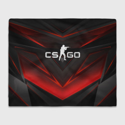 Плед 3D CS GO logo