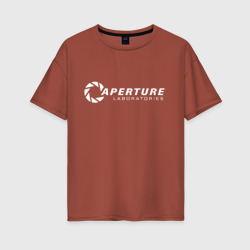 Женская футболка хлопок Oversize Aperture laboratorie