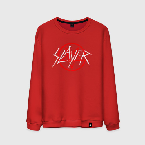 Мужской свитшот хлопок Slayer, цвет красный