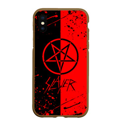 Чехол для iPhone XS Max матовый Slayer