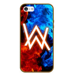 Чехол для iPhone 5/5S матовый Alan Walker