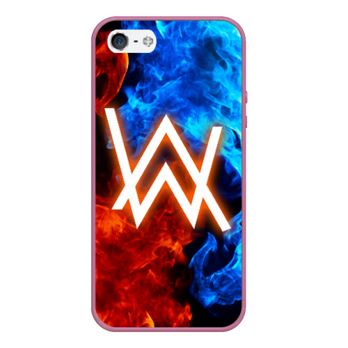 Чехол для iPhone 5/5S матовый Alan Walker