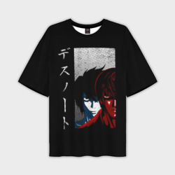 Мужская футболка oversize 3D Death Note 24