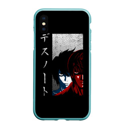 Чехол для iPhone XS Max матовый Death Note 24