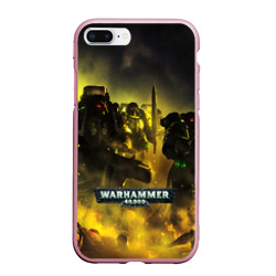 Чехол для iPhone 7Plus/8 Plus матовый Warhammer 40K - Космические Десантники