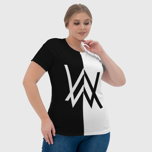 Женская футболка 3D Alan Walker, цвет 3D печать - фото 6