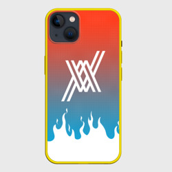 Чехол для iPhone 14 Plus Two XX flame