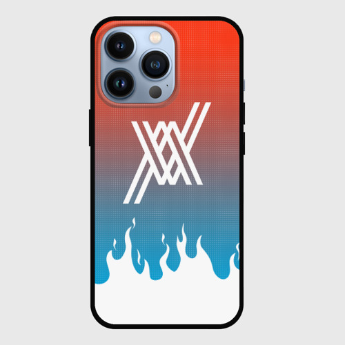 Чехол для iPhone 13 Pro Two XX flame