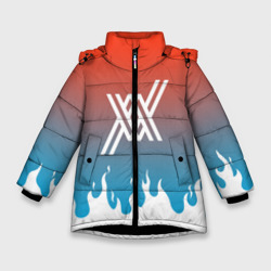 Зимняя куртка для девочек 3D Two XX flame