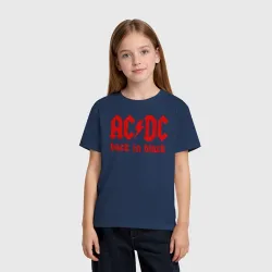 Детская футболка хлопок AC/DC back IN black - фото 2