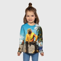 Детский лонгслив 3D Fortnite Doggy - фото 2