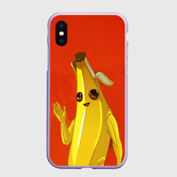Чехол для iPhone XS Max матовый Banana