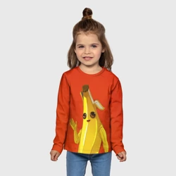 Детский лонгслив 3D Banana - фото 2