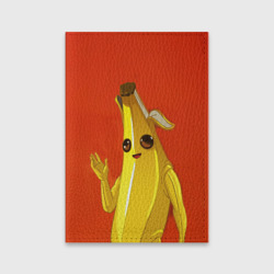 Обложка для паспорта матовая кожа Banana