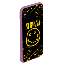 Чехол для iPhone XS Max матовый Nirvana Нирвана - фото 2