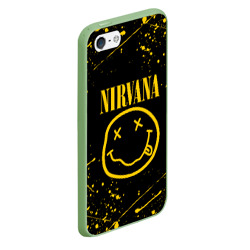 Чехол для iPhone 5/5S матовый Nirvana Нирвана - фото 2