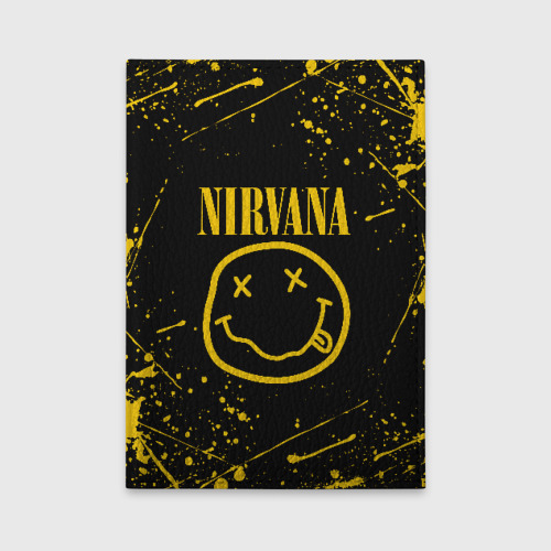 Обложка для автодокументов Nirvana Нирвана, цвет фиолетовый