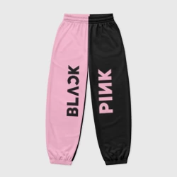 Женские джоггеры оверсайз 3D Blackpink