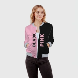Женский бомбер 3D Blackpink - фото 2