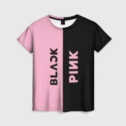Женская футболка 3D Blackpink