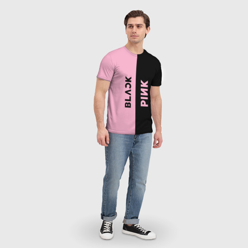 Мужская футболка 3D Blackpink, цвет 3D печать - фото 5