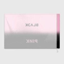 Флаг 3D Blackpink - розово-черный - фото 2