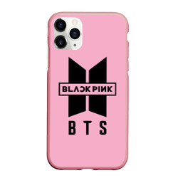 Чехол для iPhone 11 Pro Max матовый BTS and Blackpink