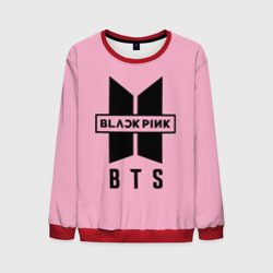 Мужской свитшот 3D BTS and Blackpink