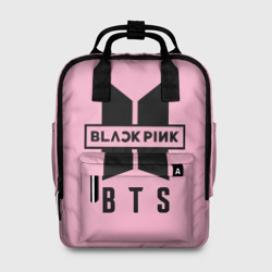 Женский рюкзак 3D BTS and Blackpink