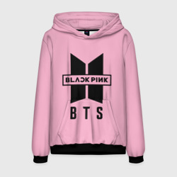 Мужская толстовка 3D BTS and Blackpink