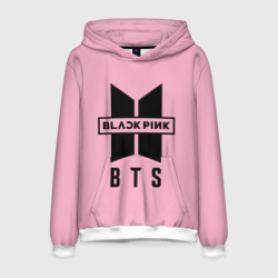 Мужская толстовка 3D BTS and Blackpink