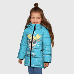 Зимняя куртка для девочек 3D Пузырек - фото 2