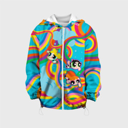 Детская куртка 3D Rainbow. Powerpuff girls
