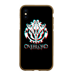 Чехол для iPhone XS Max матовый Overlord Glitch