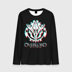 Мужской лонгслив 3D Overlord Glitch