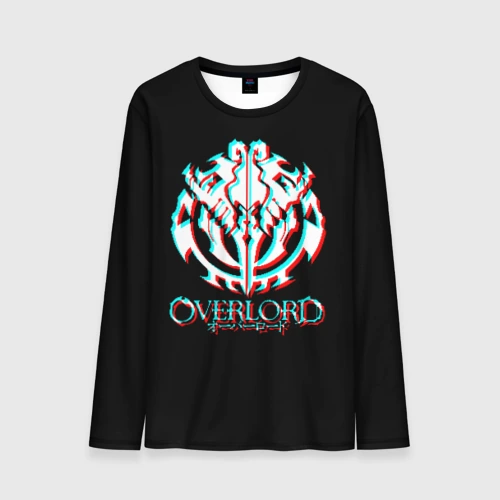 Мужской лонгслив 3D Overlord Glitch