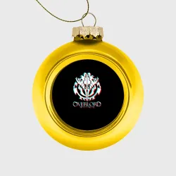 Ёлочный шар стеклянный/пластиковый Overlord Glitch