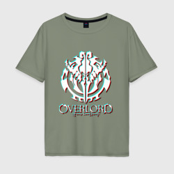 Мужская футболка хлопок Oversize Overlord: Glitch