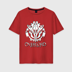 Женская футболка хлопок Oversize Overlord: Glitch